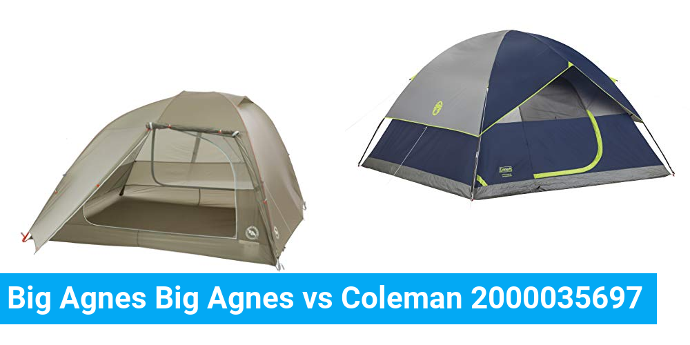 Big Agnes Big Agnes vs Coleman 2000035697 Product Comparison
