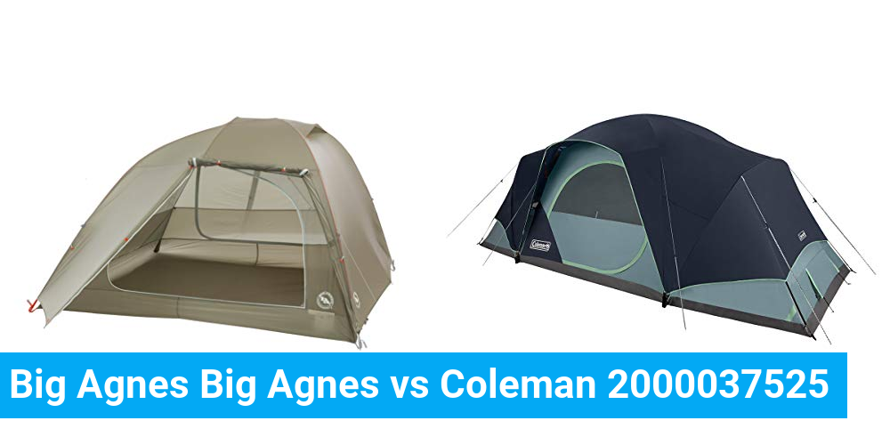 Big Agnes Big Agnes vs Coleman 2000037525 Product Comparison