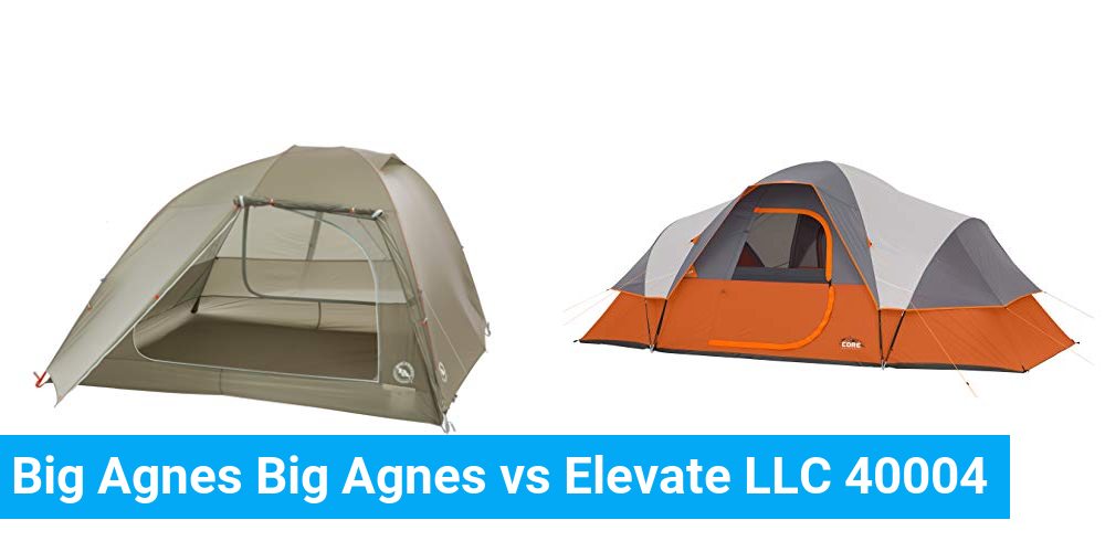Big Agnes Big Agnes vs Elevate LLC 40004 Product Comparison