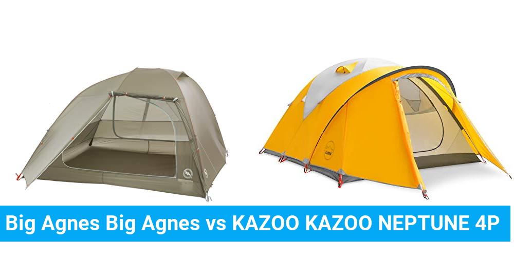 Big Agnes Big Agnes vs KAZOO KAZOO NEPTUNE 4P Product Comparison