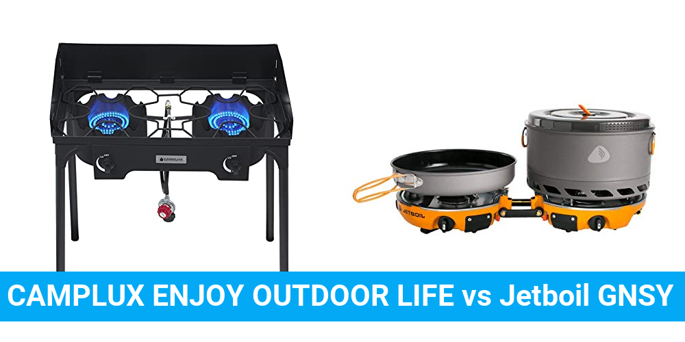 CAMPLUX ENJOY OUTDOOR LIFE vs Jetboil GNSY Product Comparison