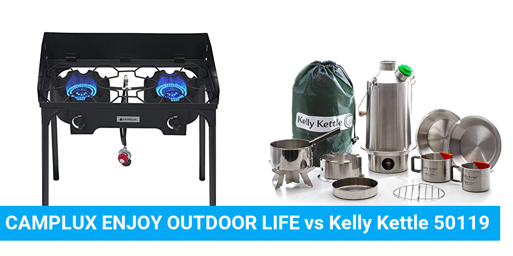 CAMPLUX ENJOY OUTDOOR LIFE vs Kelly Kettle 50119 Product Comparison