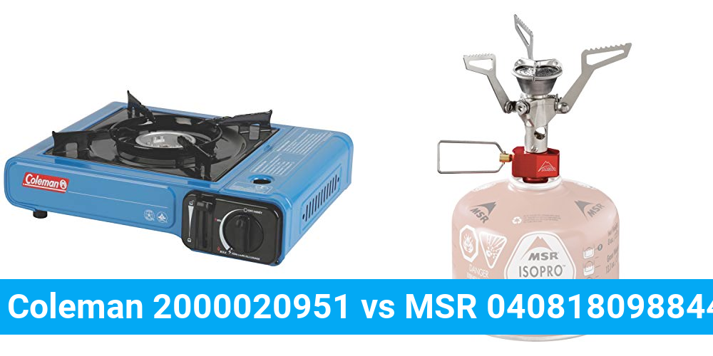 Coleman 2000020951 vs MSR 040818098844 Product Comparison