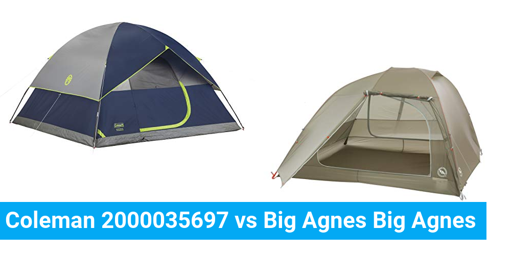 Coleman 2000035697 vs Big Agnes Big Agnes Product Comparison