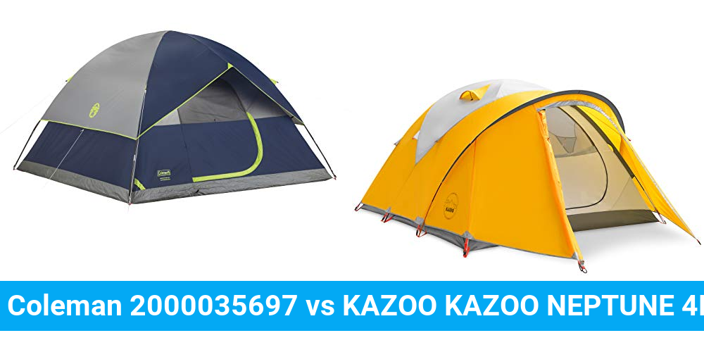 Coleman 2000035697 vs KAZOO KAZOO NEPTUNE 4P Product Comparison