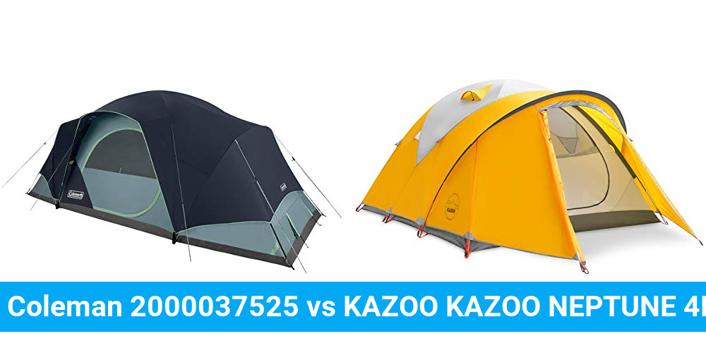 Coleman 2000037525 vs KAZOO KAZOO NEPTUNE 4P Product Comparison