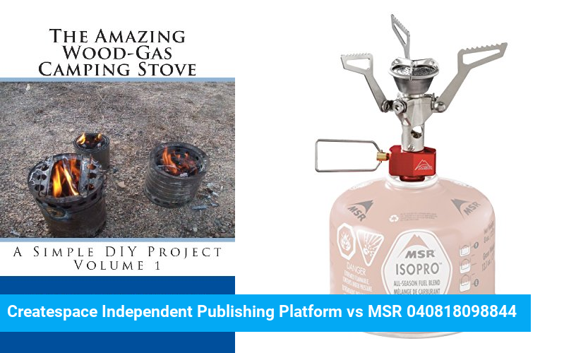 Createspace Independent Publishing Platform vs MSR 040818098844 Product Comparison