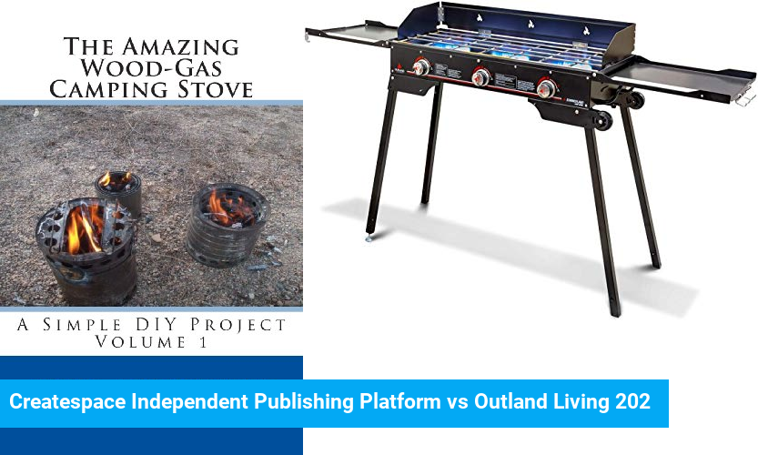Createspace Independent Publishing Platform vs Outland Living 202 Product Comparison