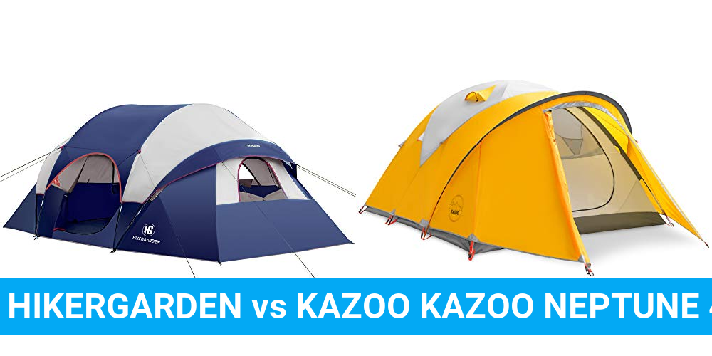 HIKERGARDEN vs KAZOO KAZOO NEPTUNE 4P Product Comparison