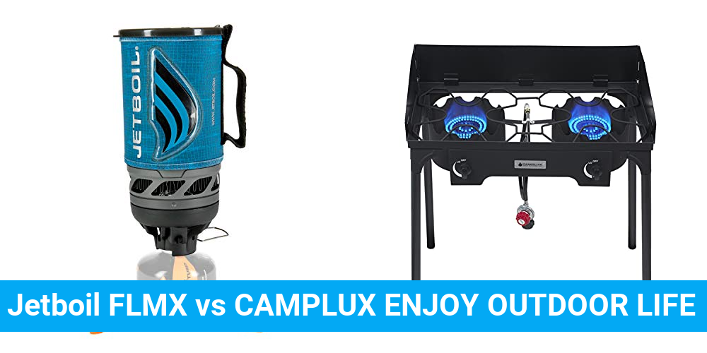 Jetboil FLMX vs CAMPLUX ENJOY OUTDOOR LIFE Product Comparison
