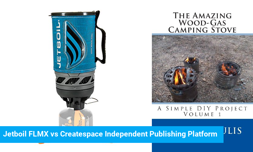 Jetboil FLMX vs Createspace Independent Publishing Platform Product Comparison