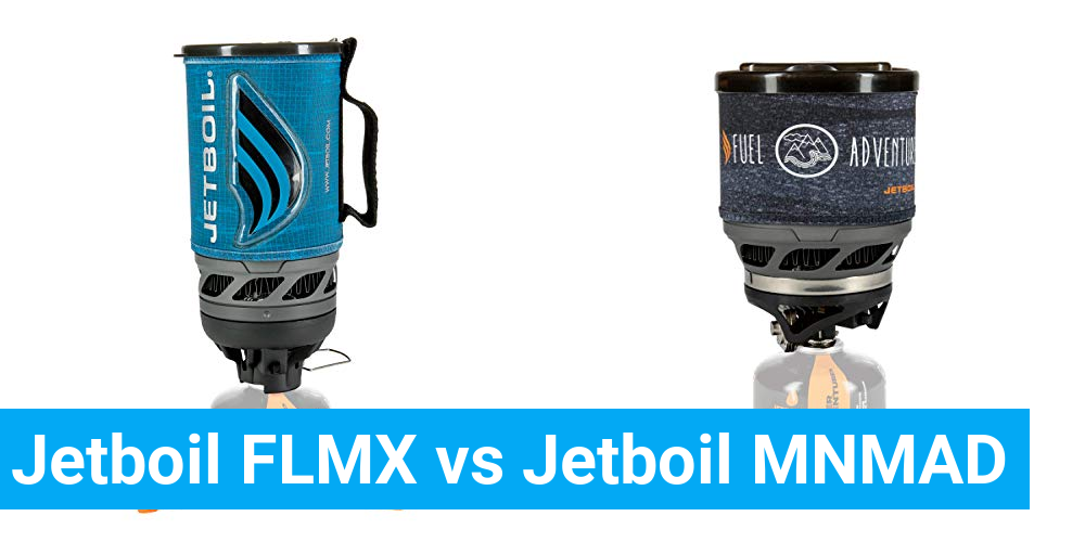 Jetboil FLMX vs Jetboil MNMAD Product Comparison
