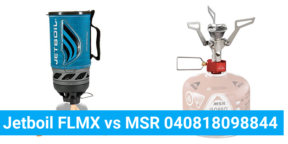 Jetboil FLMX vs MSR 040818098844 Product Comparison
