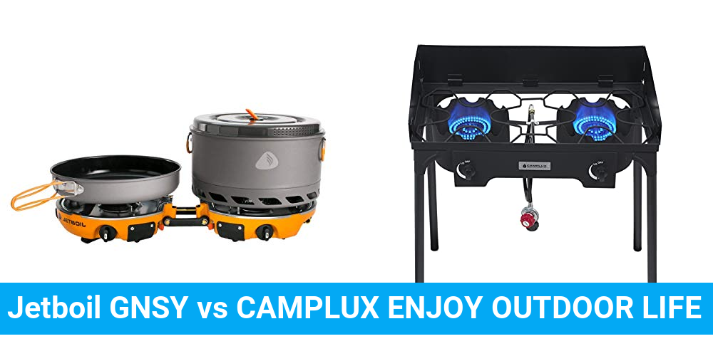Jetboil GNSY vs CAMPLUX ENJOY OUTDOOR LIFE Product Comparison