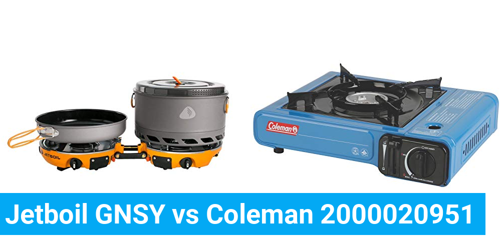 Jetboil GNSY vs Coleman 2000020951 Product Comparison