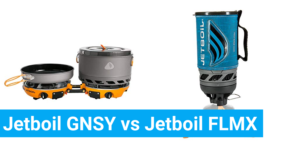 Jetboil GNSY vs Jetboil FLMX Product Comparison
