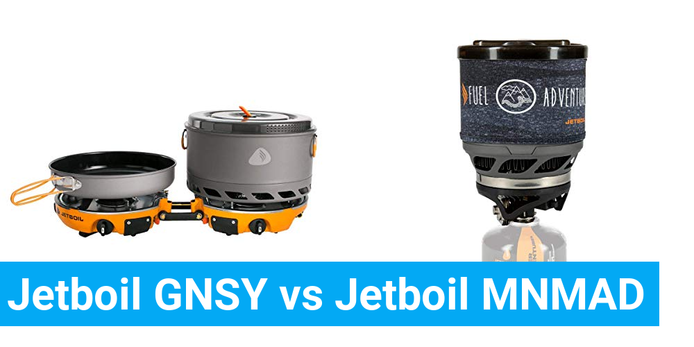 Jetboil GNSY vs Jetboil MNMAD Product Comparison