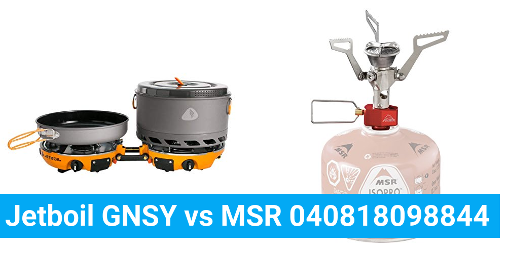 Jetboil GNSY vs MSR 040818098844 Product Comparison