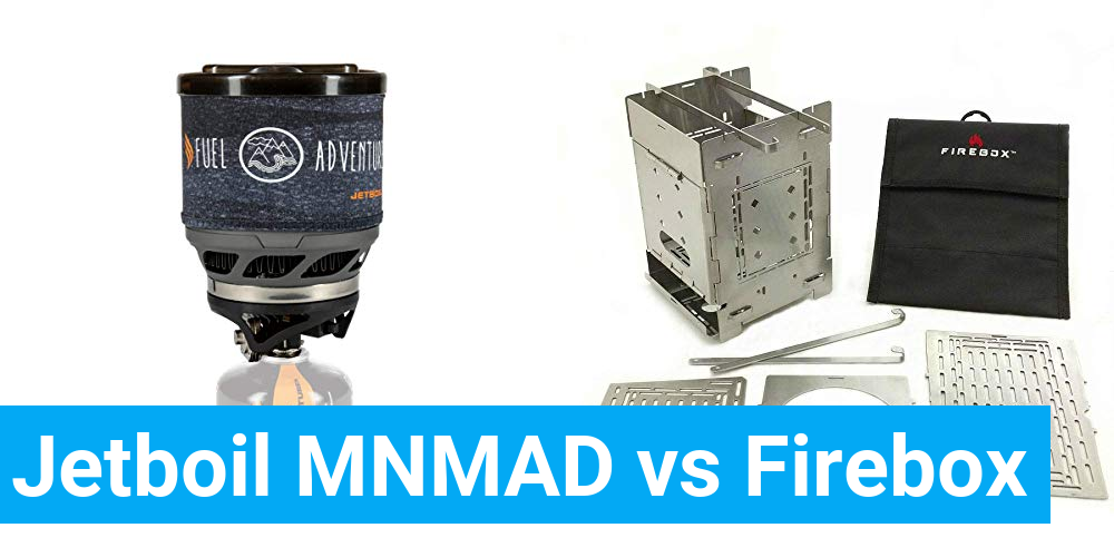 Jetboil MNMAD vs Firebox Product Comparison