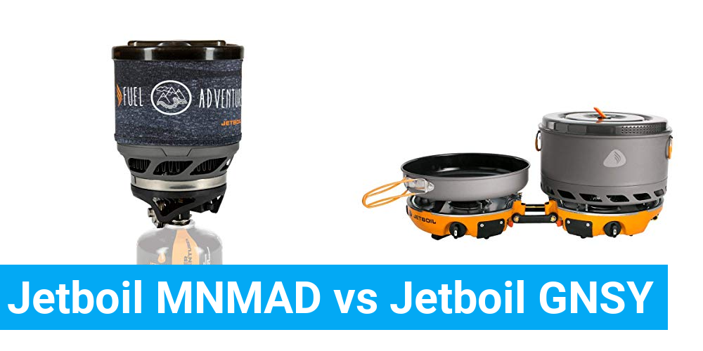 Jetboil MNMAD vs Jetboil GNSY Product Comparison