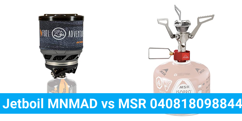 Jetboil MNMAD vs MSR 040818098844 Product Comparison