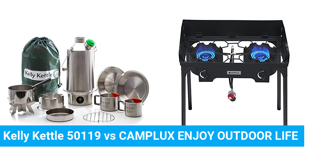 Kelly Kettle 50119 vs CAMPLUX ENJOY OUTDOOR LIFE Product Comparison