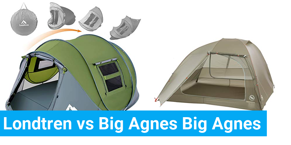 Londtren vs Big Agnes Big Agnes Product Comparison