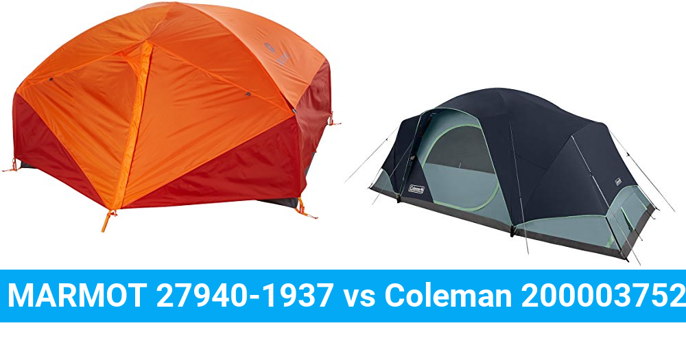 MARMOT 27940-1937 vs Coleman 2000037525 Product Comparison