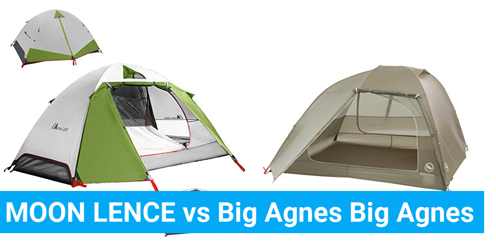 MOON LENCE vs Big Agnes Big Agnes Product Comparison