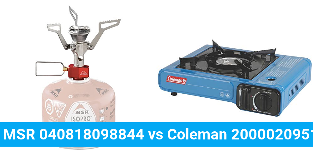 MSR 040818098844 vs Coleman 2000020951 Product Comparison