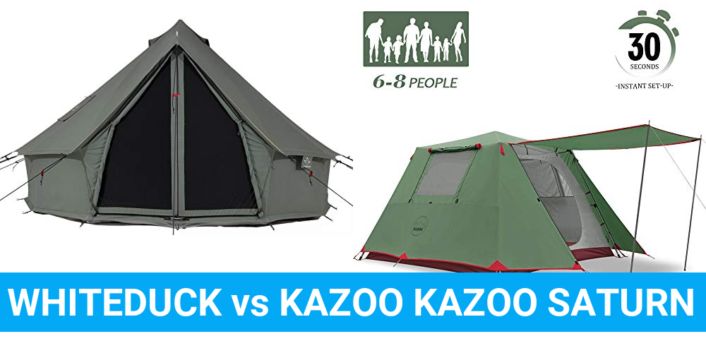 WHITEDUCK vs KAZOO KAZOO SATURN 6P Product Comparison